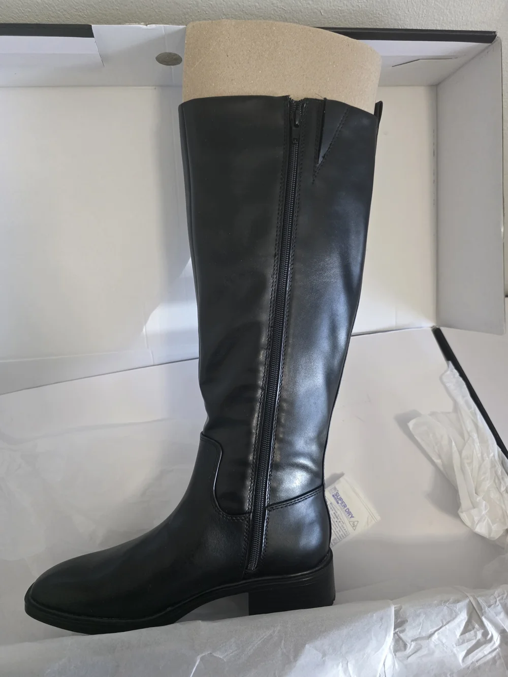 Barile Boots Women's Black Tall Boots 7m