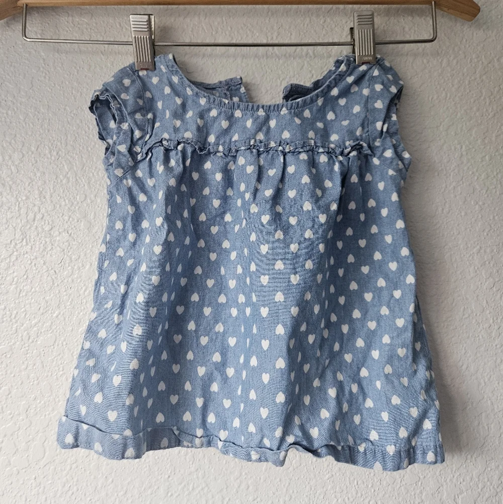 carters 100% cotton short sleeve top, 18 months