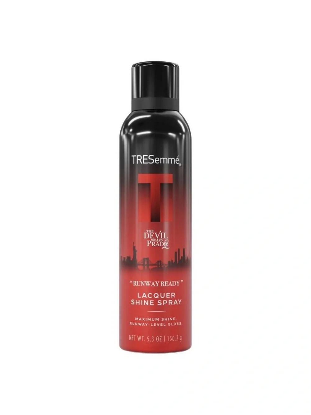 TRESemmé Runway Ready Lacquer Shine Spray - Red/Black pack of 4