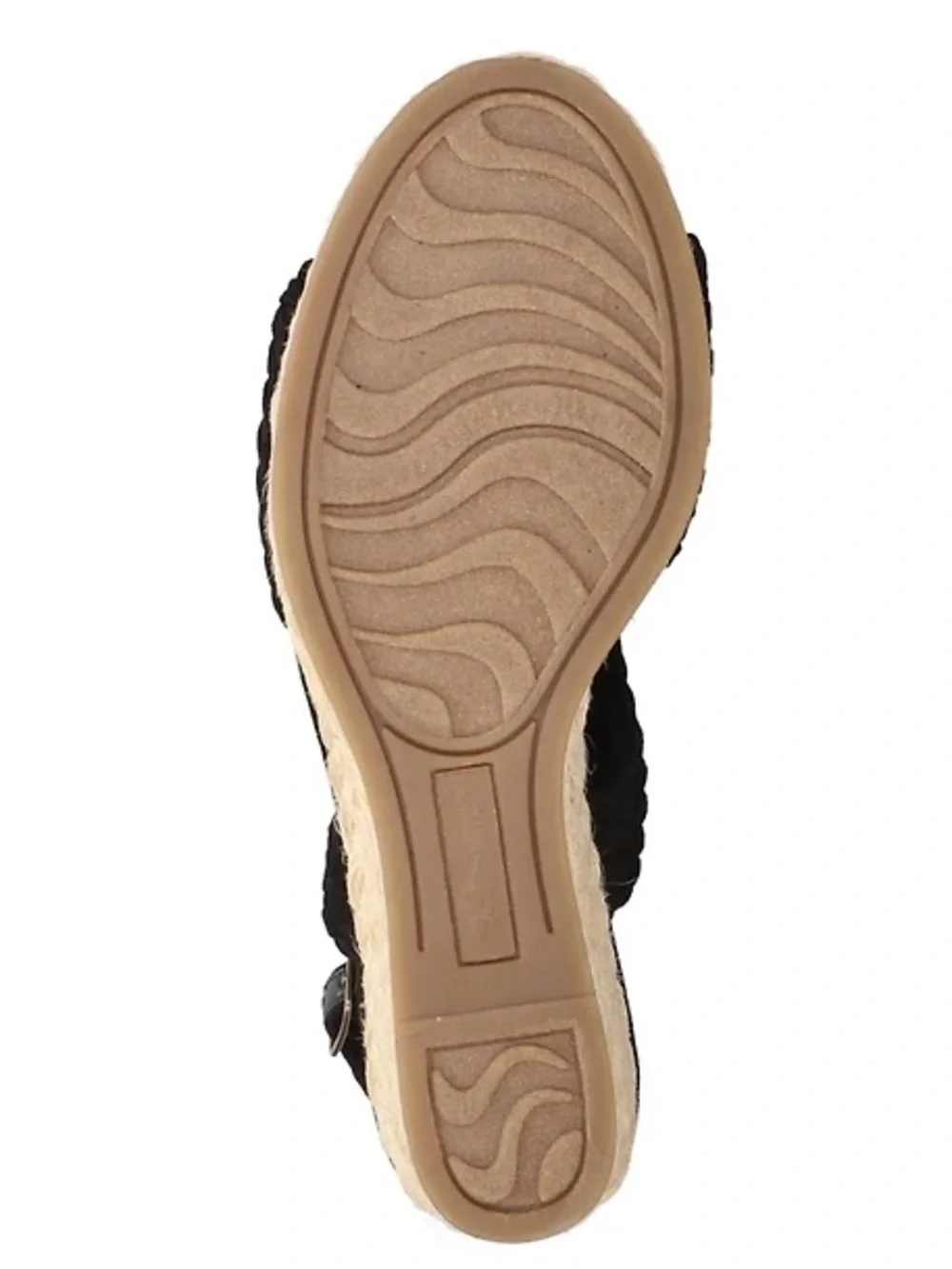 ♥️♥️ Bella Vita Women's Mariella Espadrille Wedge Sandals - Black Suede
