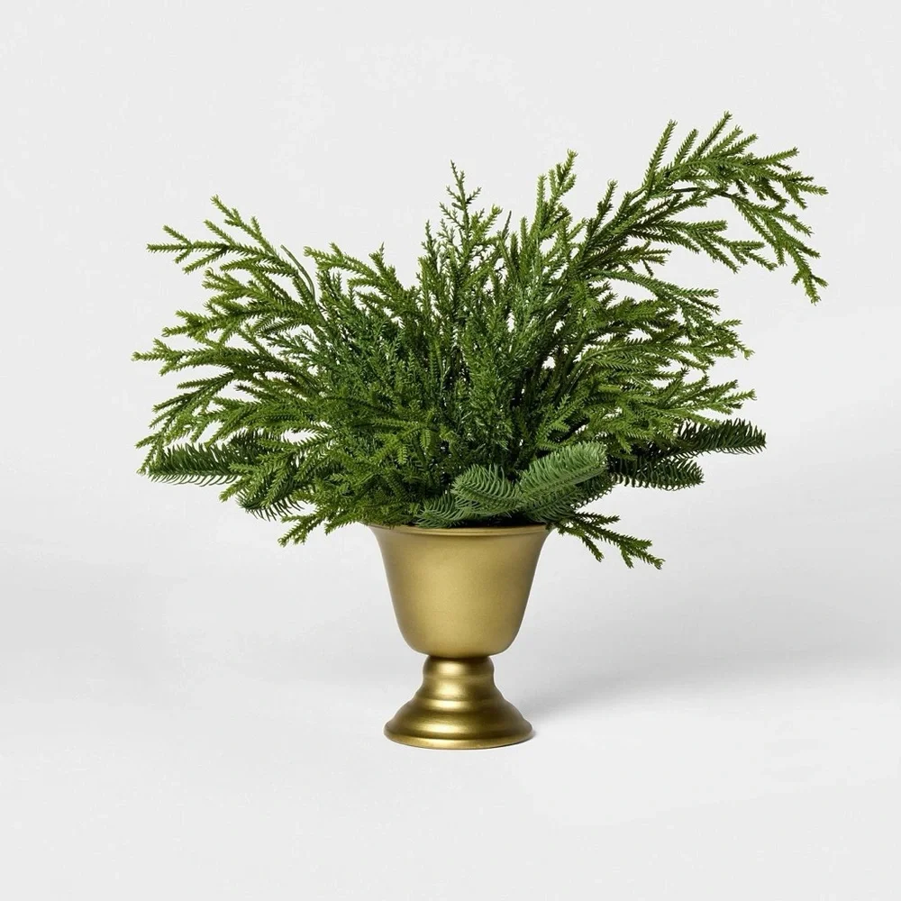 Studio McGee draping greenery