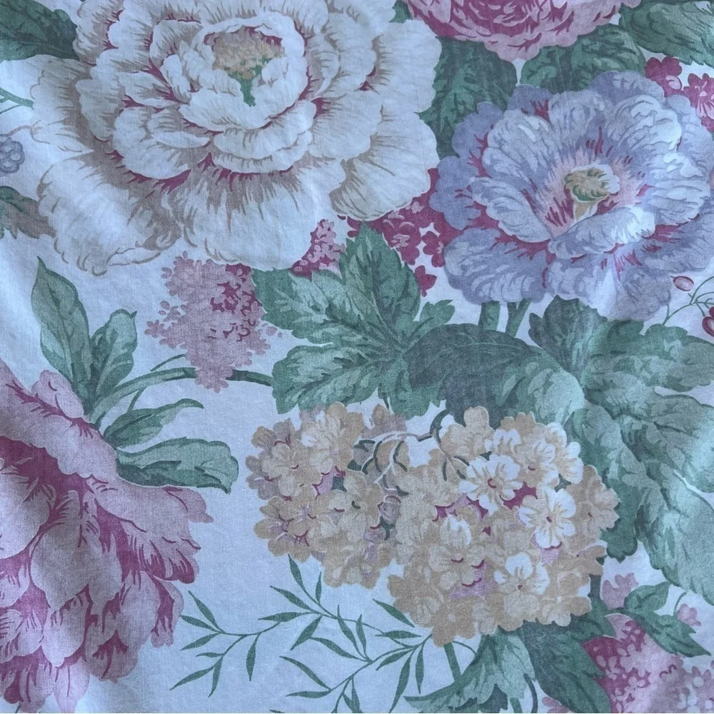 Fieldcrest ruffles piece quickly