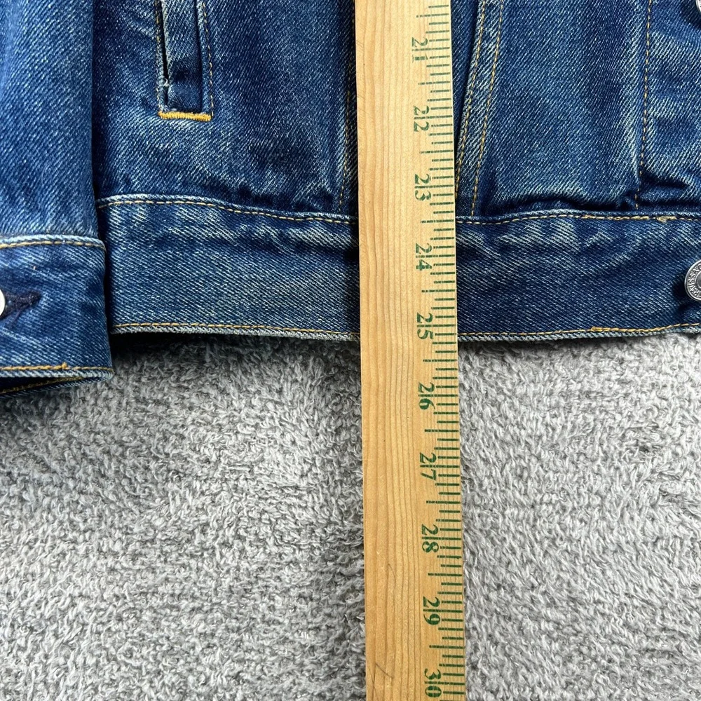 VTG Y2K Levi's‎ 57511 Denim Trucker Jacket Cotton Men's XL Blue Workwear