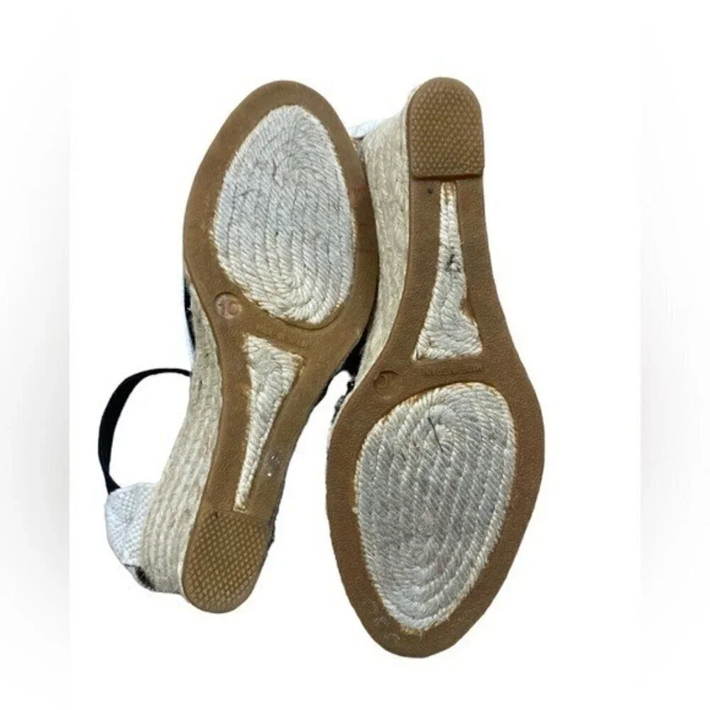 - Anthropologie Gaimo women 10 espadrilles Canvas Upper Casual vacation beach