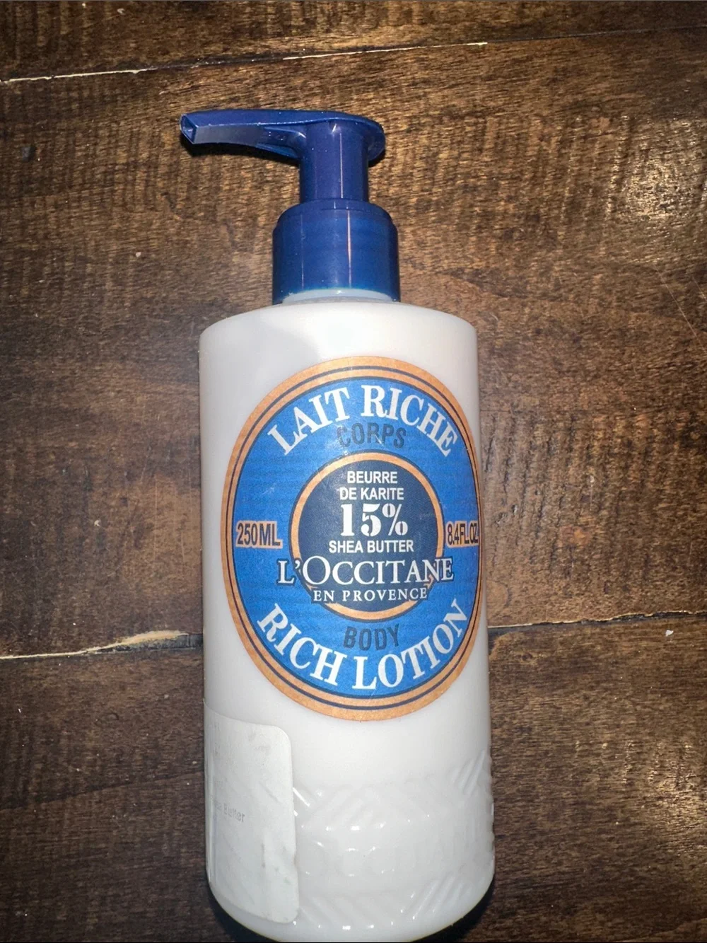 L’occitane shea butter rich body lotion