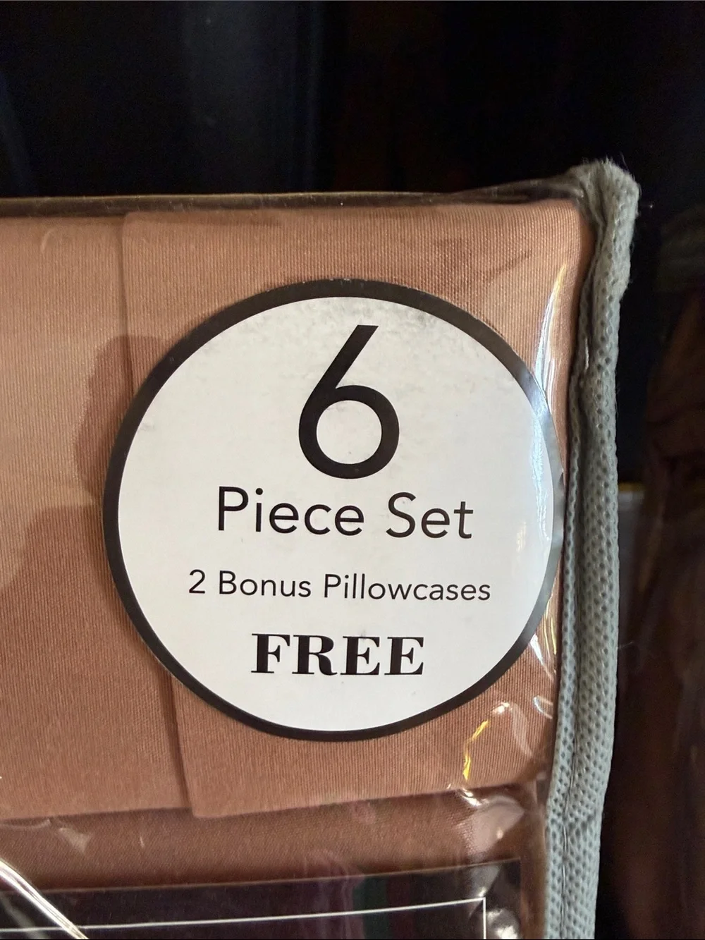King 6-Piece Sheet Set in Brown - 2500 Series