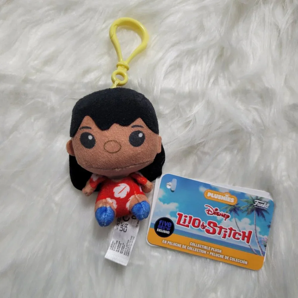 Disney Lilo & Stitch Funko Plush Backpack Clip Set