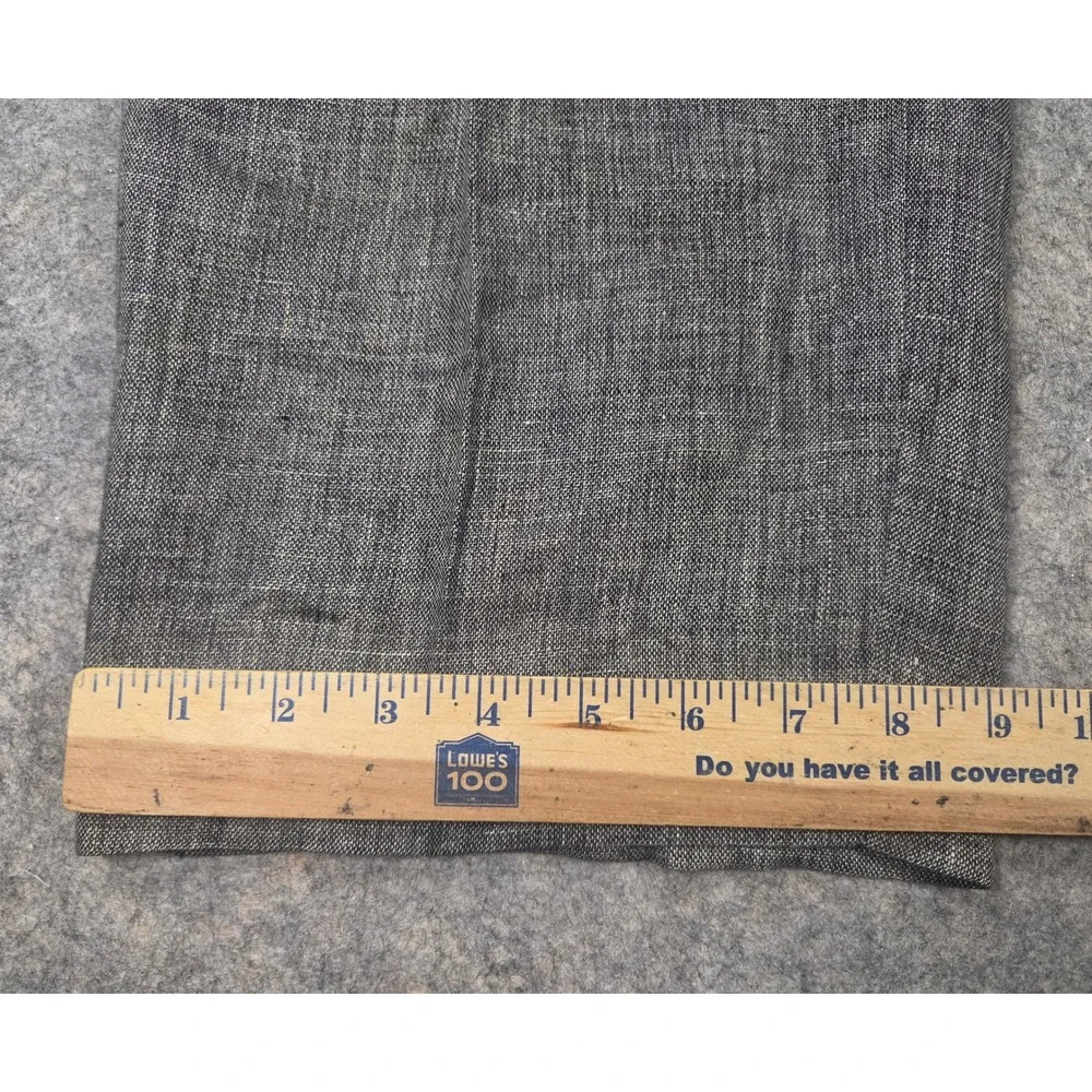 Gianfranco Ferre Mens Gray Pleated Trousers Made in Italy Size 35x26.5 *Read*