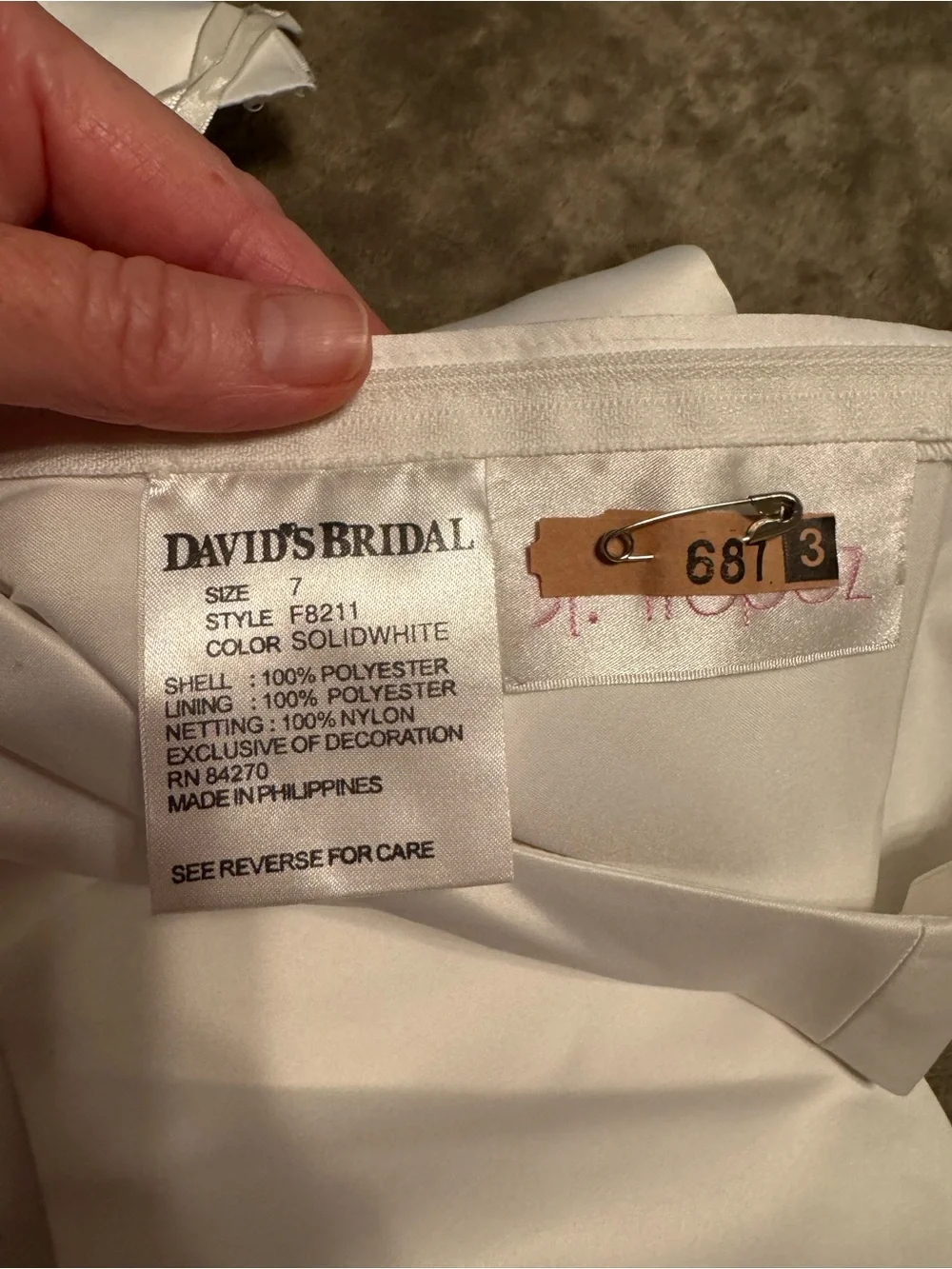 Davids Bridal bridal sheen