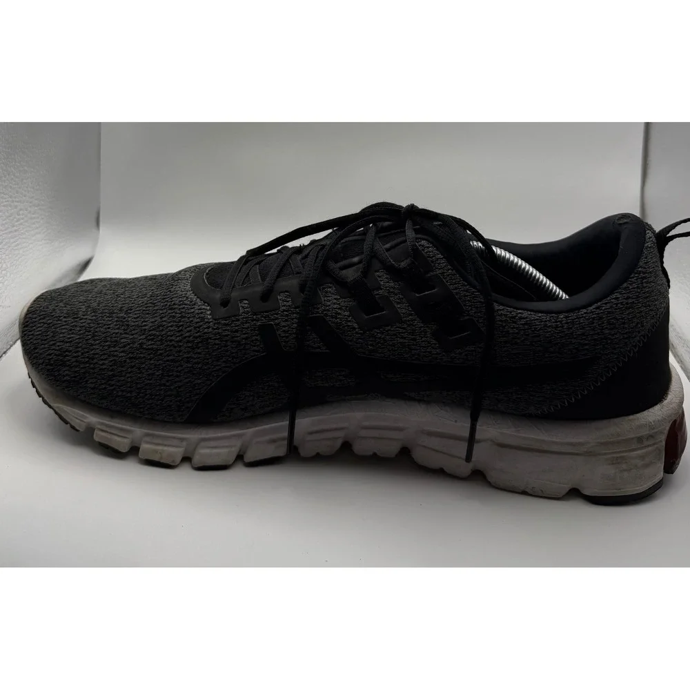 Asics Gel-Quantum 90 Mens 14 Charcoal Grey Running Shoes 1021A123 Good