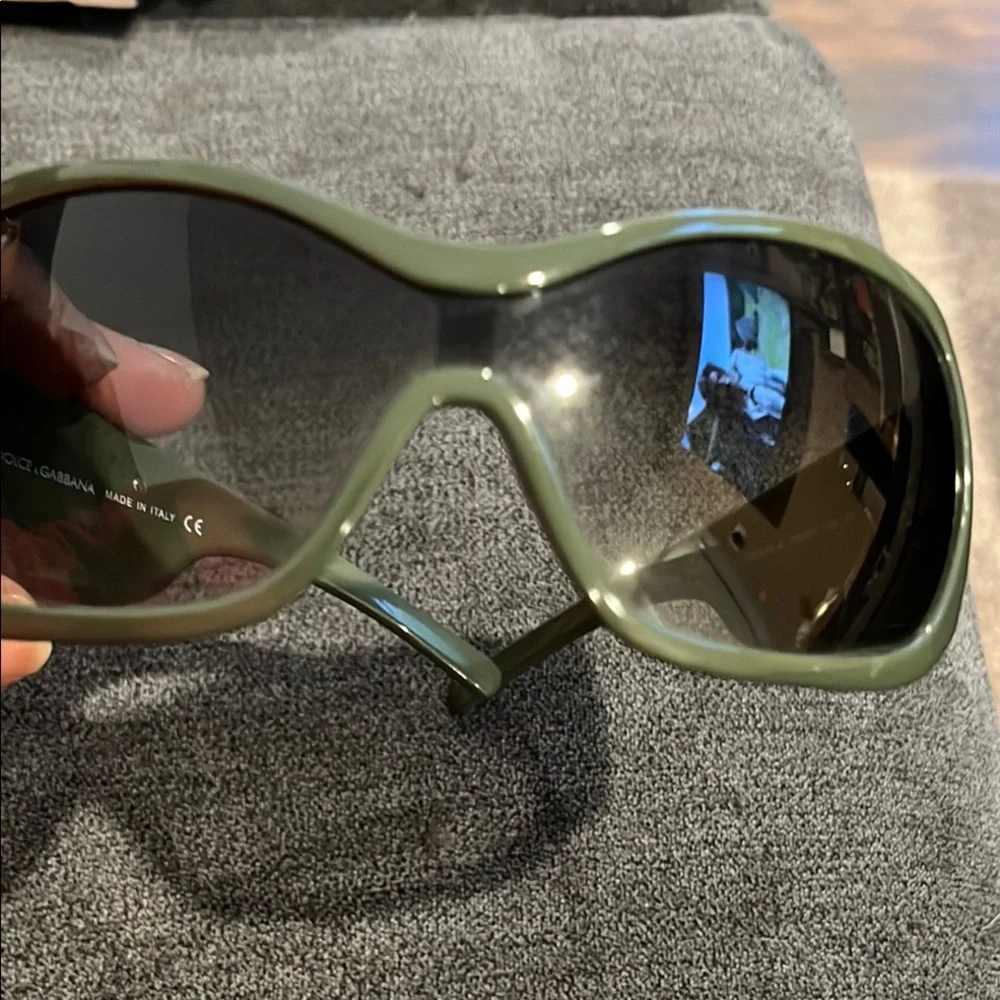 Dolce & Gabbana embellishment sunglasses silver