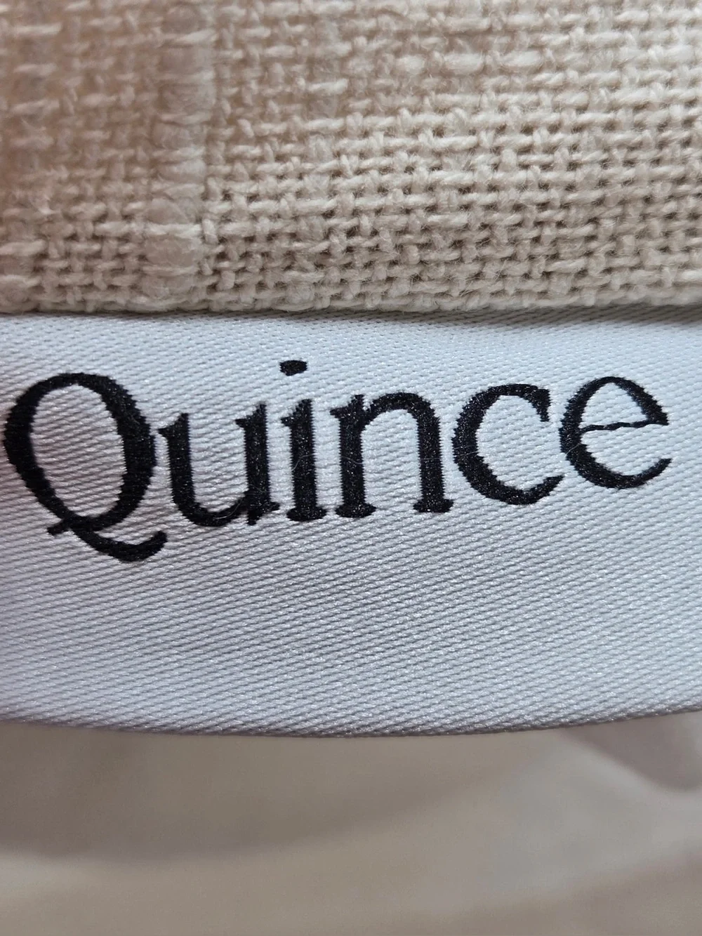 QUINCE Set Of 2 48x96 Cotton Slub Curtains Natural 1091