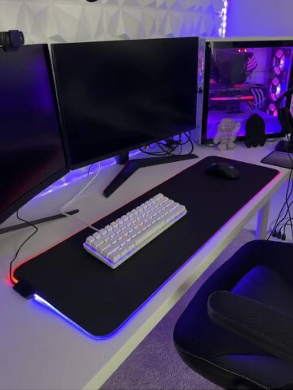🆕 SteelSeries QcK Prism Cloth RGB Gaming ESports Mouse Pad RBG Illumination