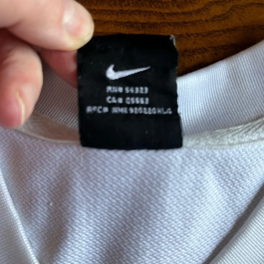 VTG Nike Team Los Angeles Lakers Warm Up Shooting Jersey Large Blank Kobe Era