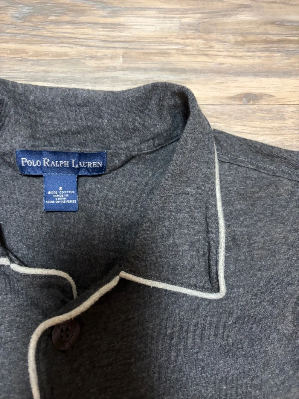 Polo Ralph Lauren Men’s Knit Pajama Set Charcoal Gray Pony Logo Small