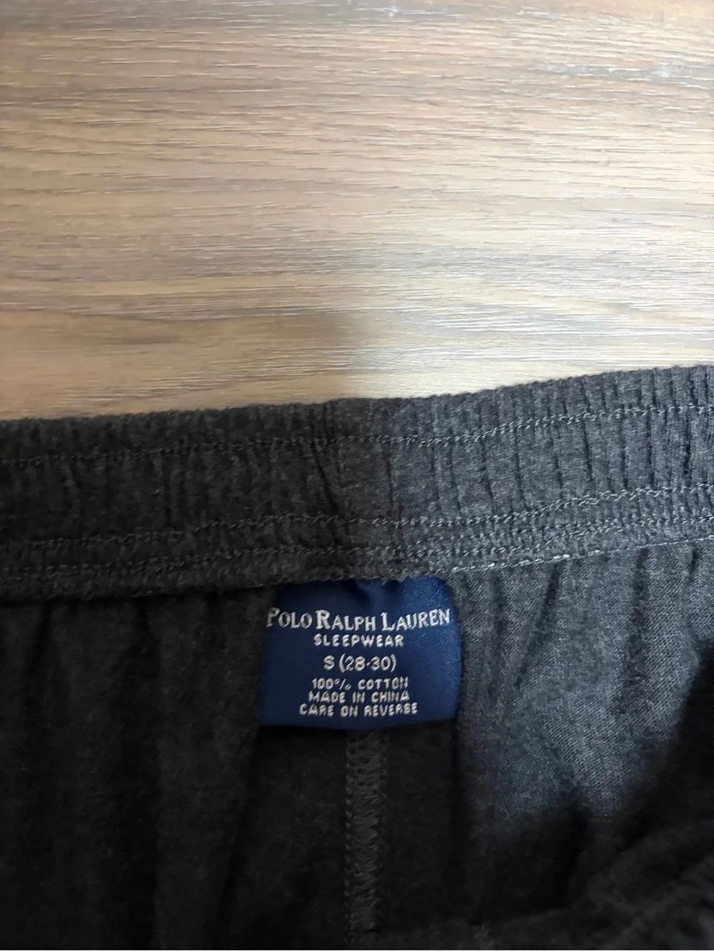 Polo Ralph Lauren Men’s Knit Pajama Set Charcoal Gray Pony Logo Small