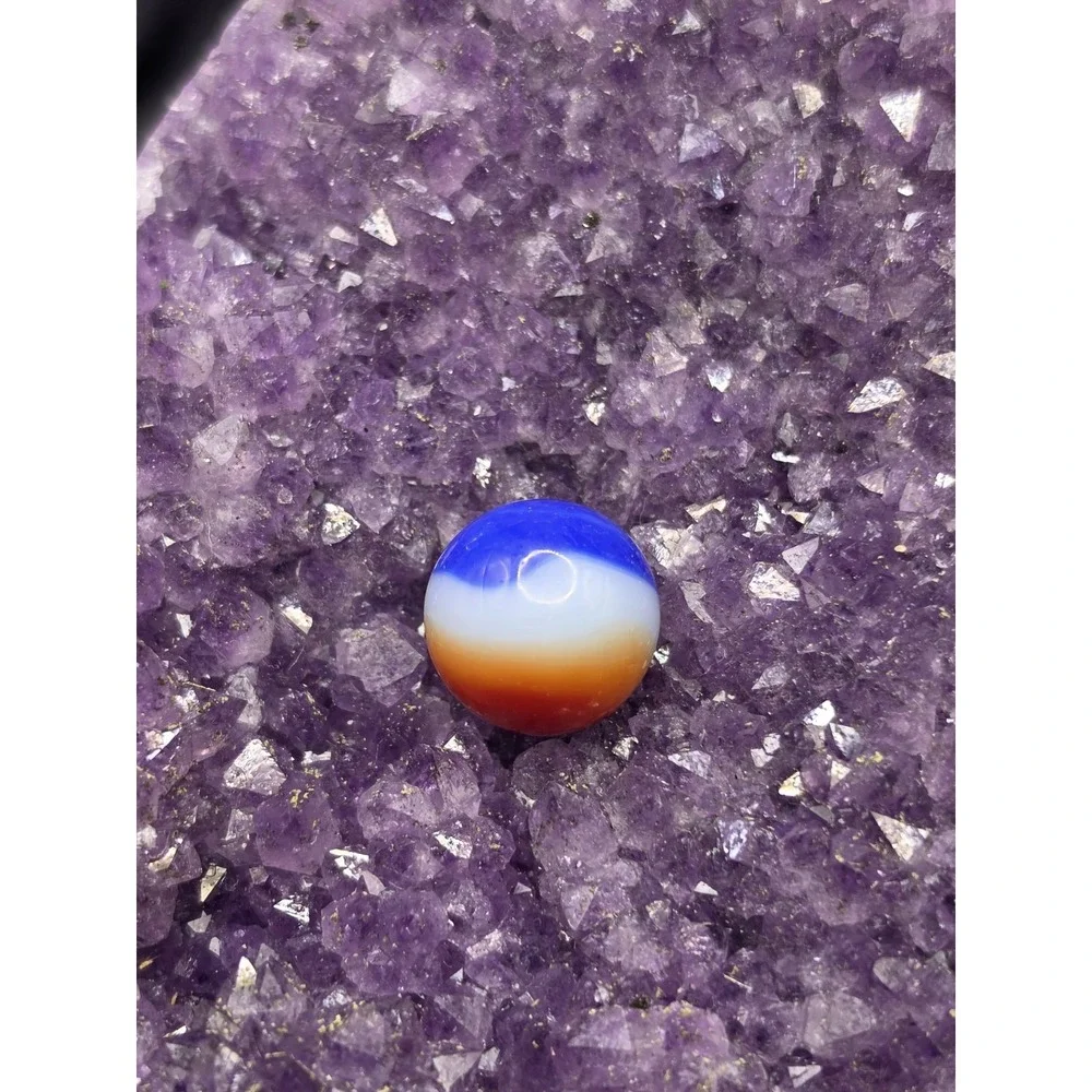 Red‎ White & Blue Superman Patch Marble
