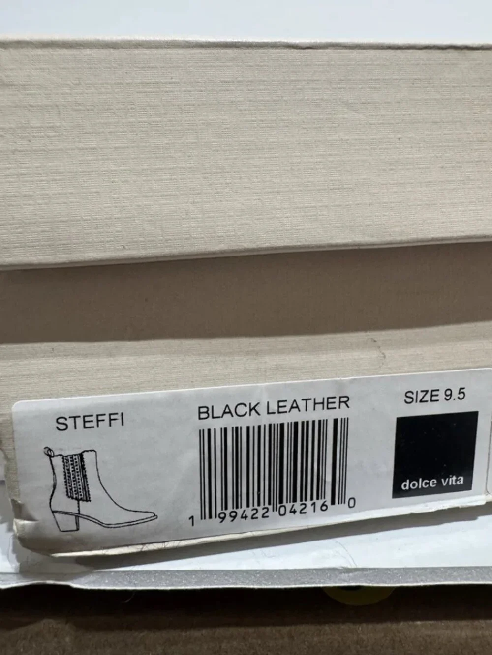 Dolce Vita Women’s Steffi Ankle Boots Black Size 9.5 M