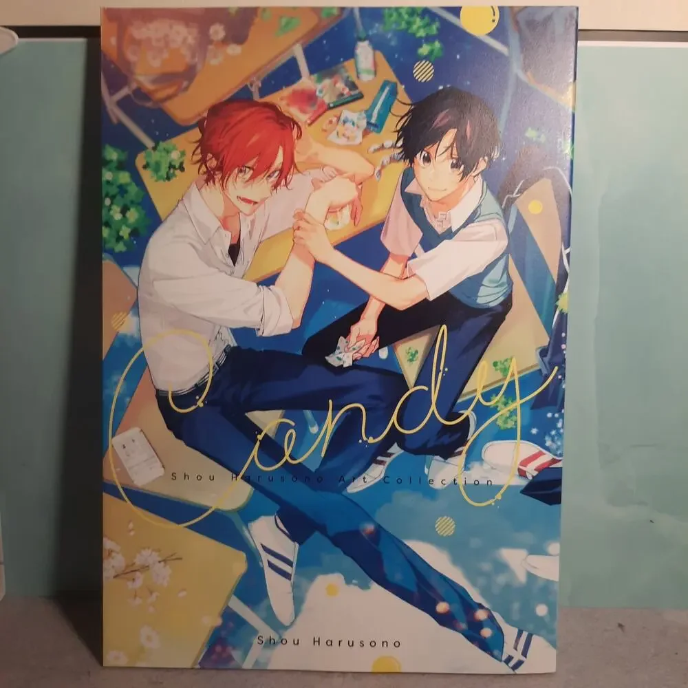 📚Candy by Shou Harusono Art Book Official English Art Book Sasaki & Miyano Yaoi