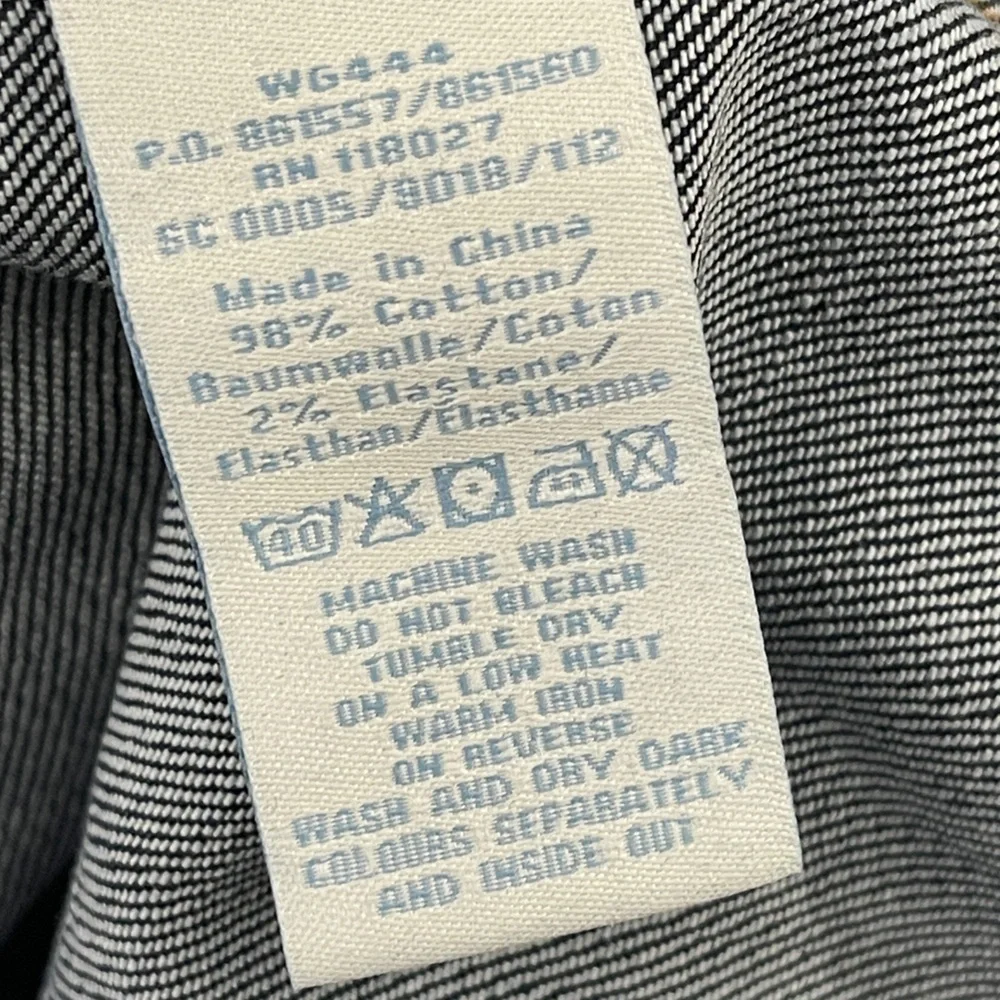 Boden Denim Jean Skirt WG444 5 Pocket Dark Wash Size 14