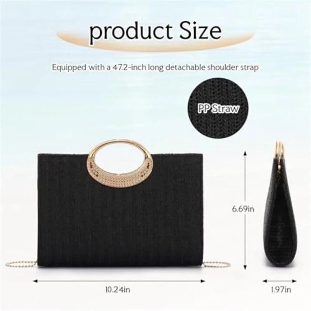 N/A black straw