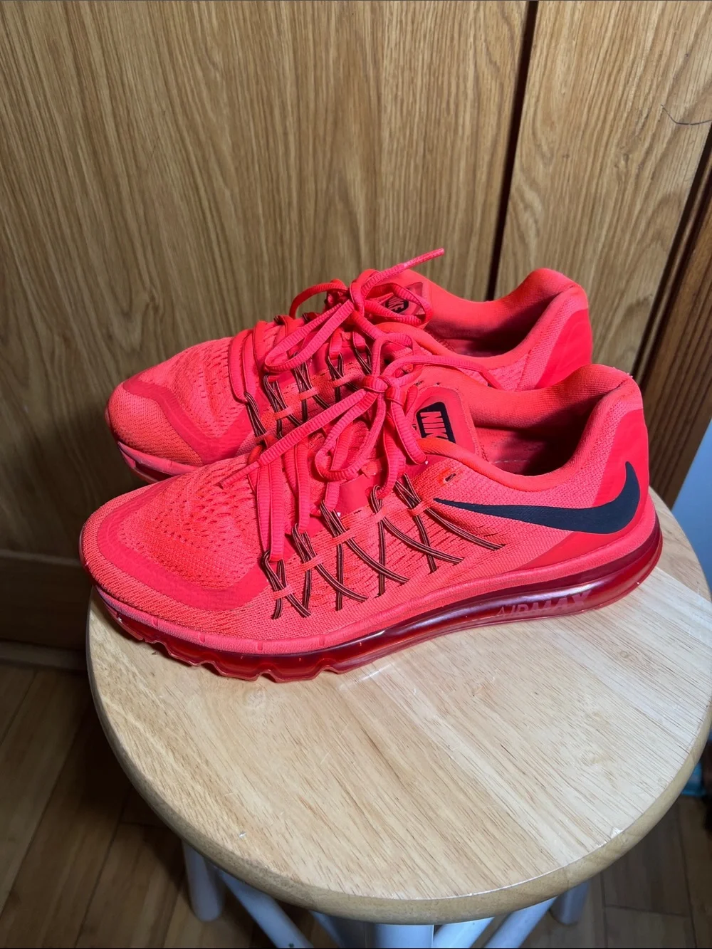 Nike Women's Neon Coral Athletic Running Shoes