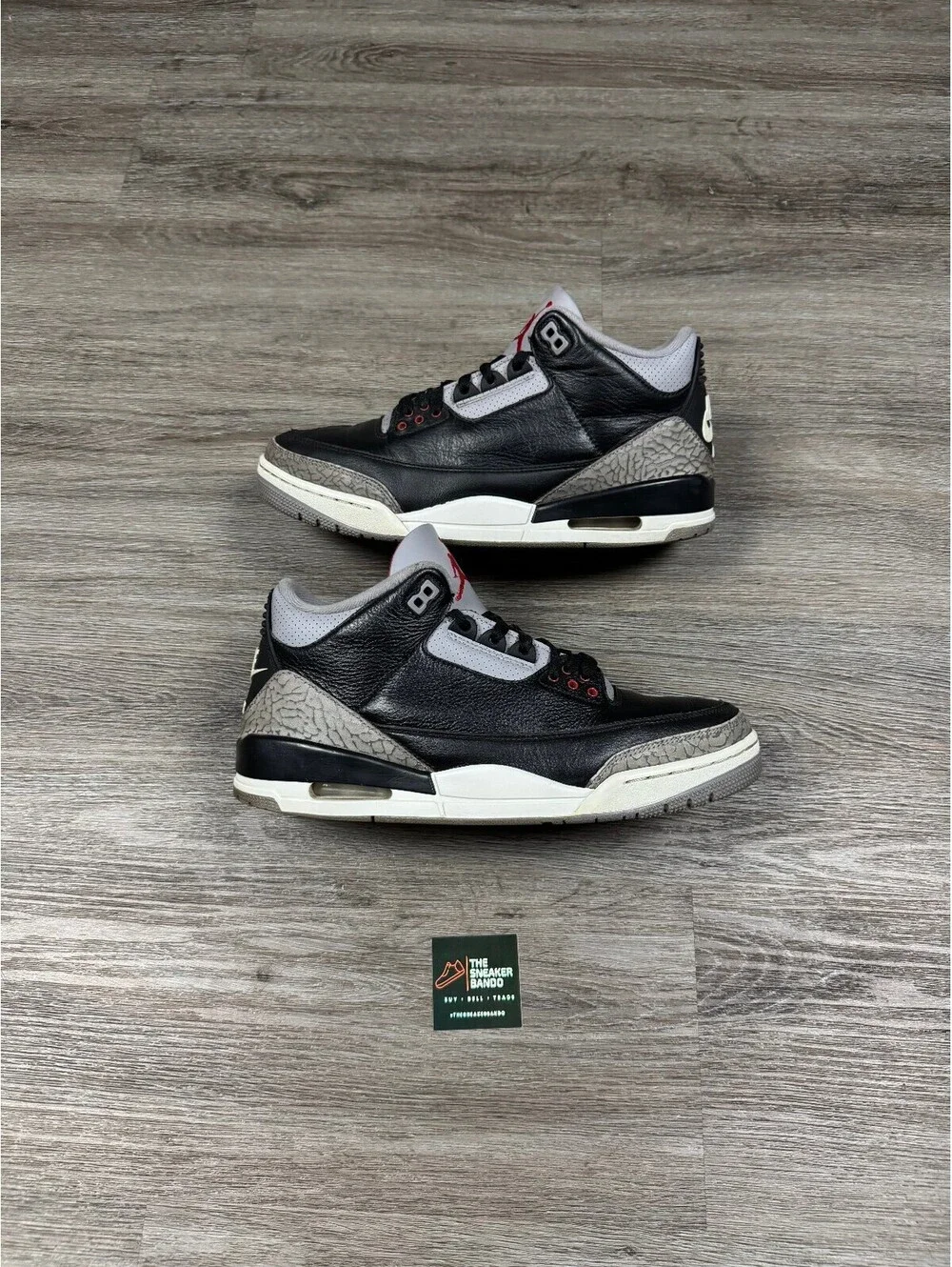 Size 10.5 - Jordan 3 Retro OG Black Cement (2024)