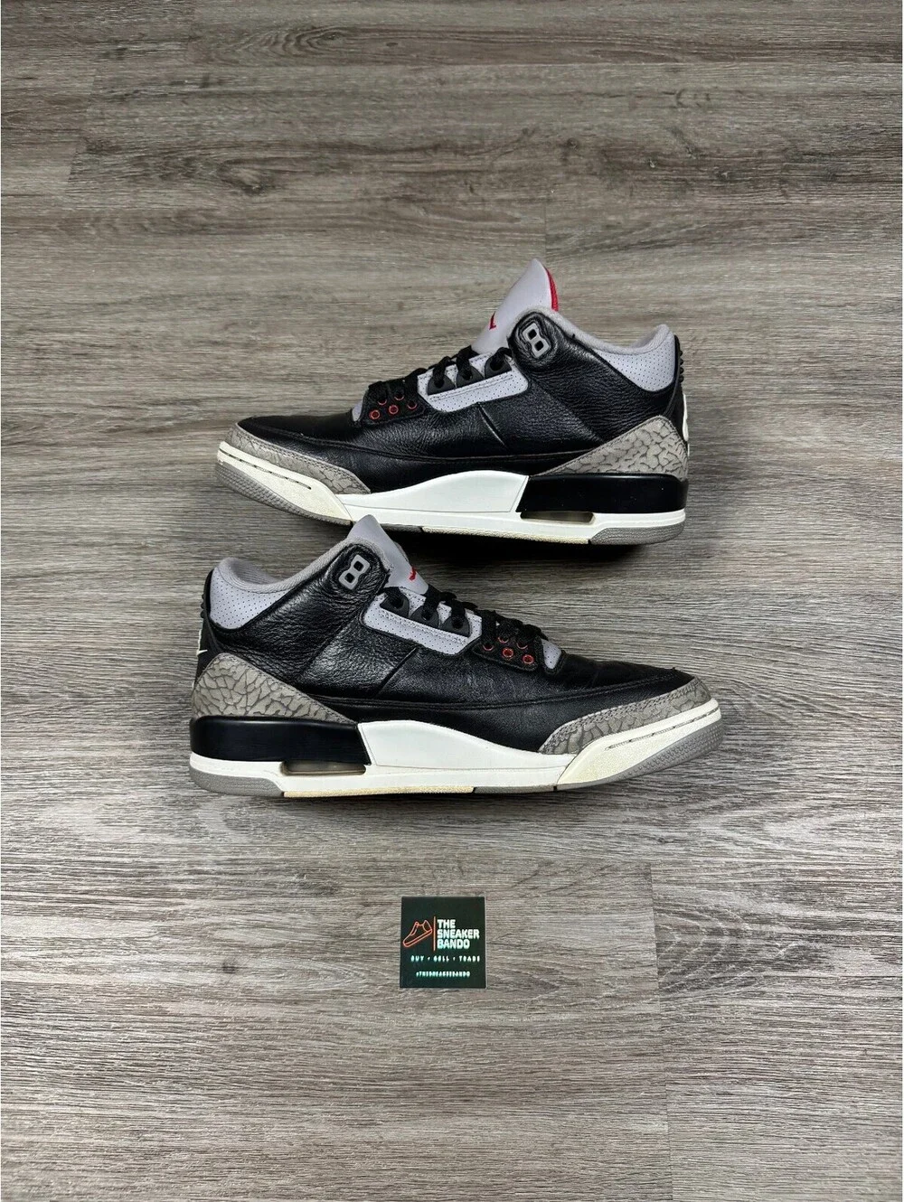 Size 10.5 - Jordan 3 Retro OG Black Cement (2024)