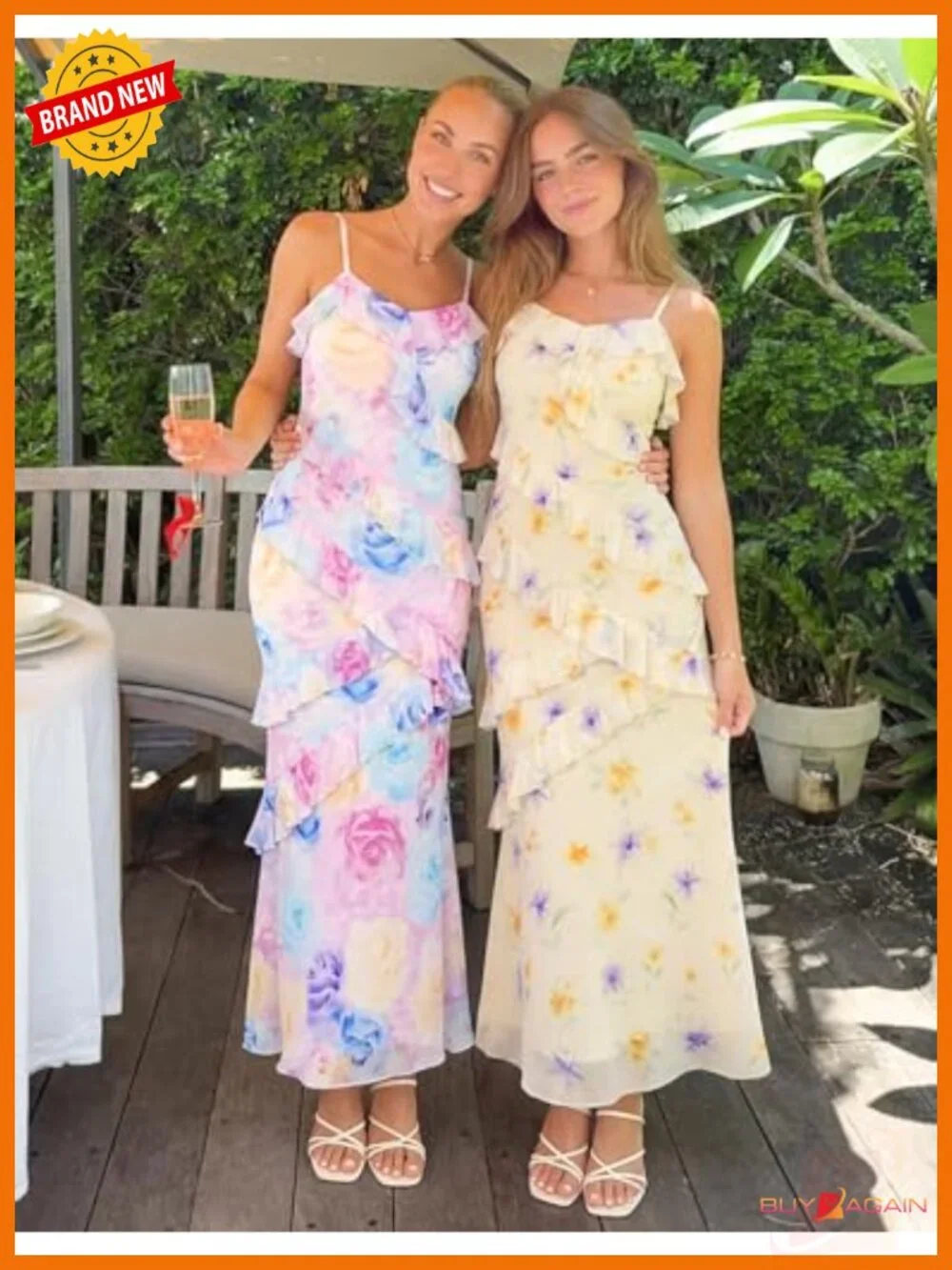 N/A floral print