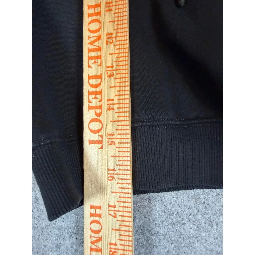 Alphalete Cropped Hoodie Womens Medium Black Excellent LDB-1502 Pullover