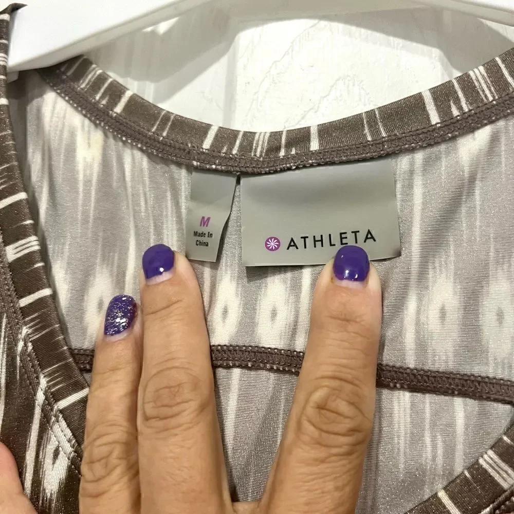 Athleta print ikat activewear