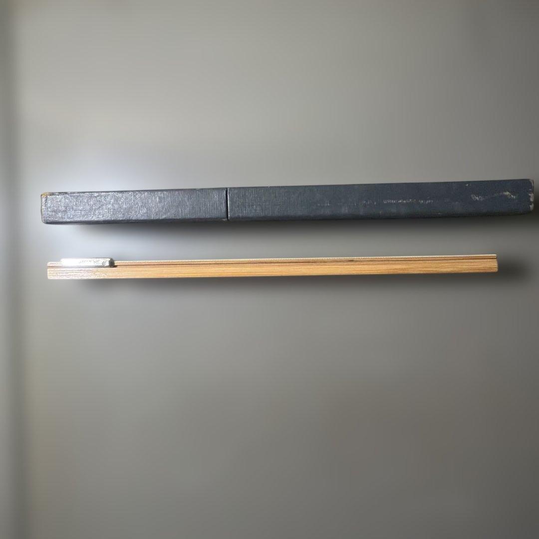 SUN HEMMI No.45 Slide Rule with Case, Made of Bamboo