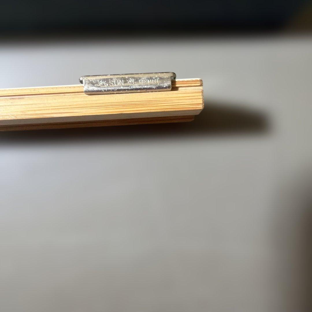 SUN HEMMI No.45 Slide Rule with Case, Made of Bamboo