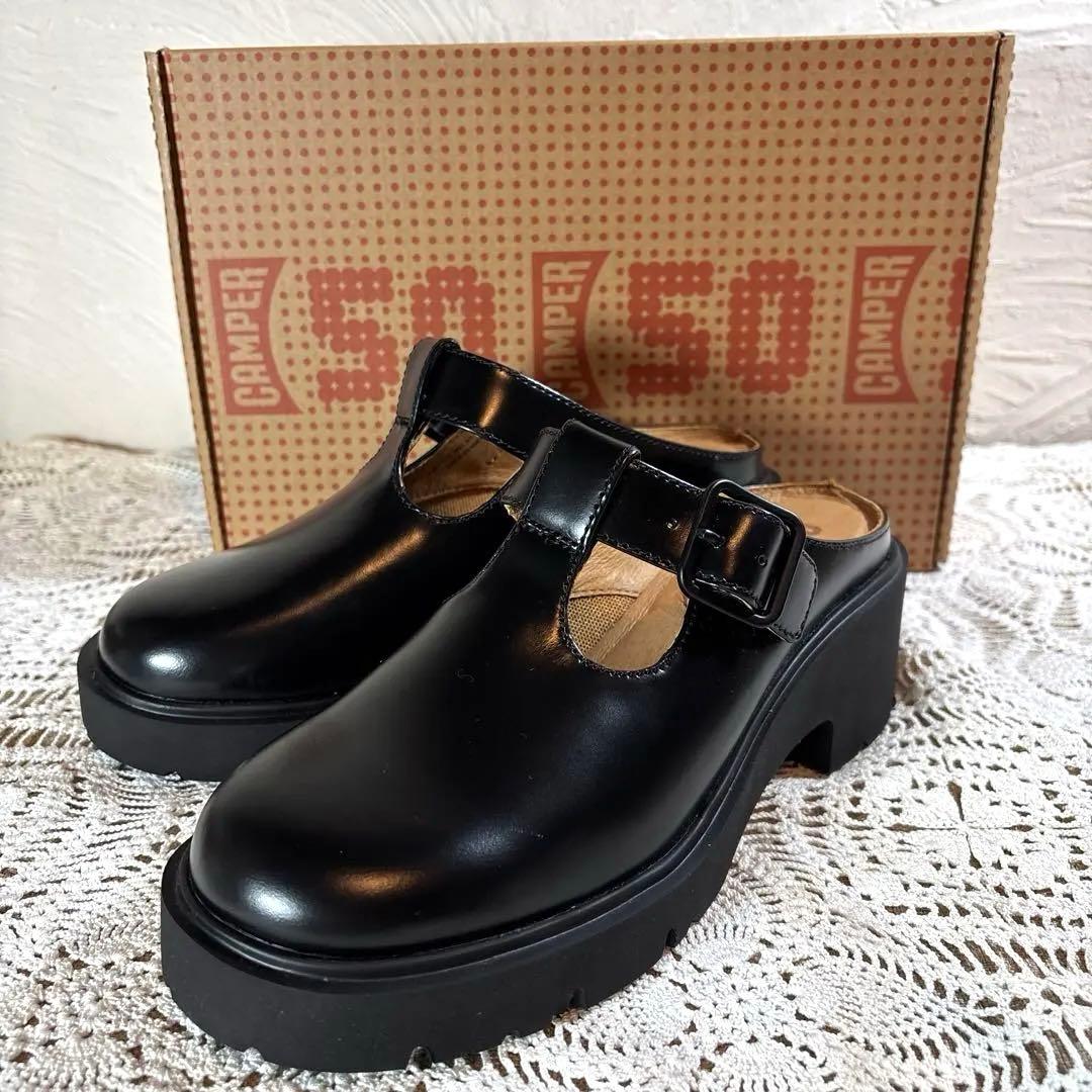New! CAMPER MILAH Mules, Size 37, with Box, Platform