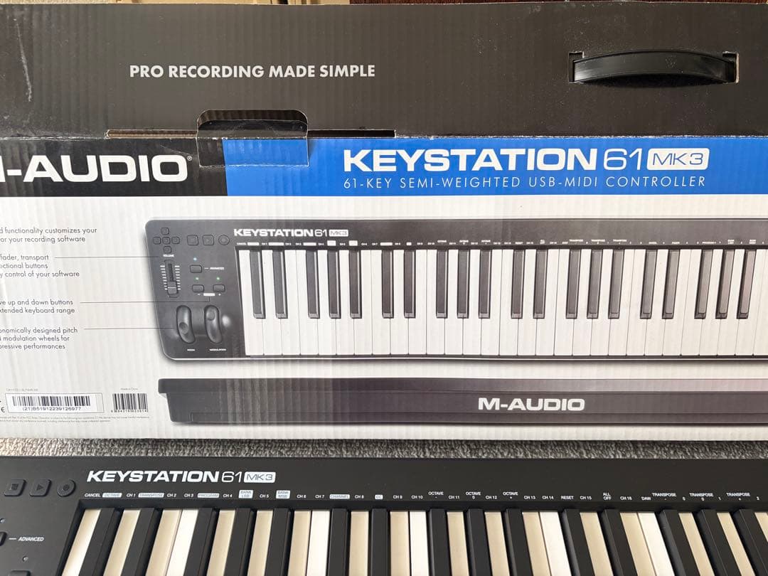 M-AUDIO KEYSTATION61 MK3