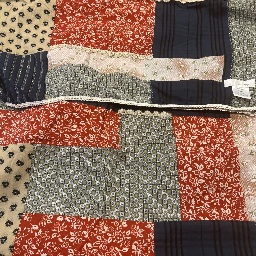 100% Cotton Cynthia Stole Patchwork Style