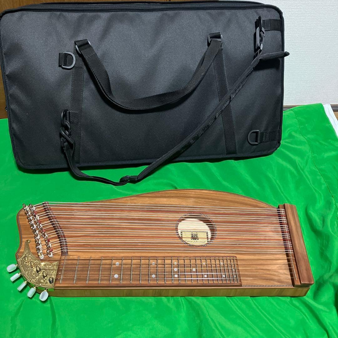 Zither, Psaltery, Folk Instrument, Germany, Rare, Reiner Schrumpf