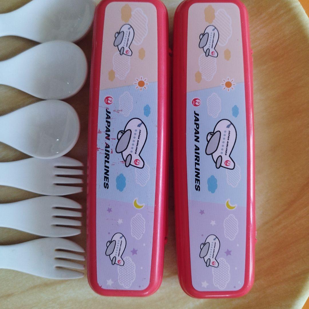 JAL Novelty Spoon and Fork Cutlery Set