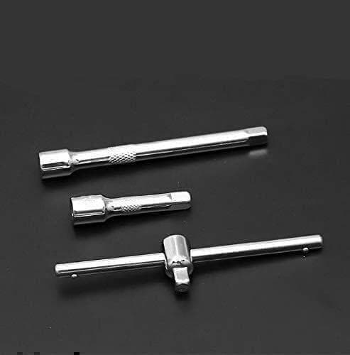 Socket Wrench 46-Piece Tool Set Ratchet Wrench Bit Driver b