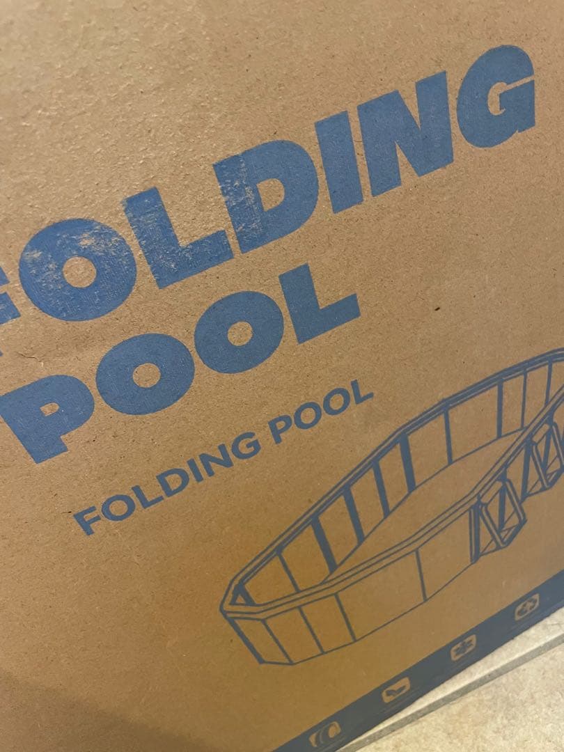 Folding Pool 2.1m Durable 4-Layer Construction