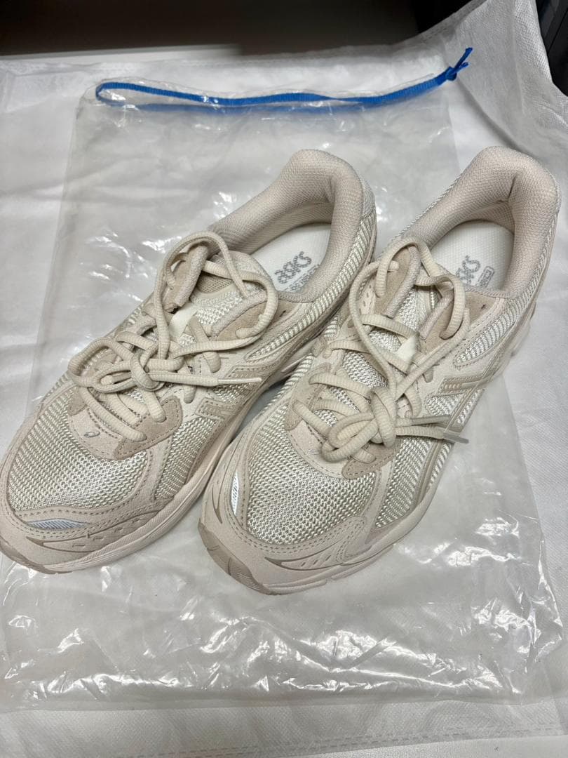 ASICS Sports Shoes 25.0cm White New