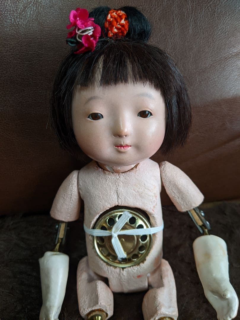 Antique Akihide Noguchi Original Work: Jiyu Doll / Homare Doll Cute Dango-chan (Search: Ichimatsu Doll)