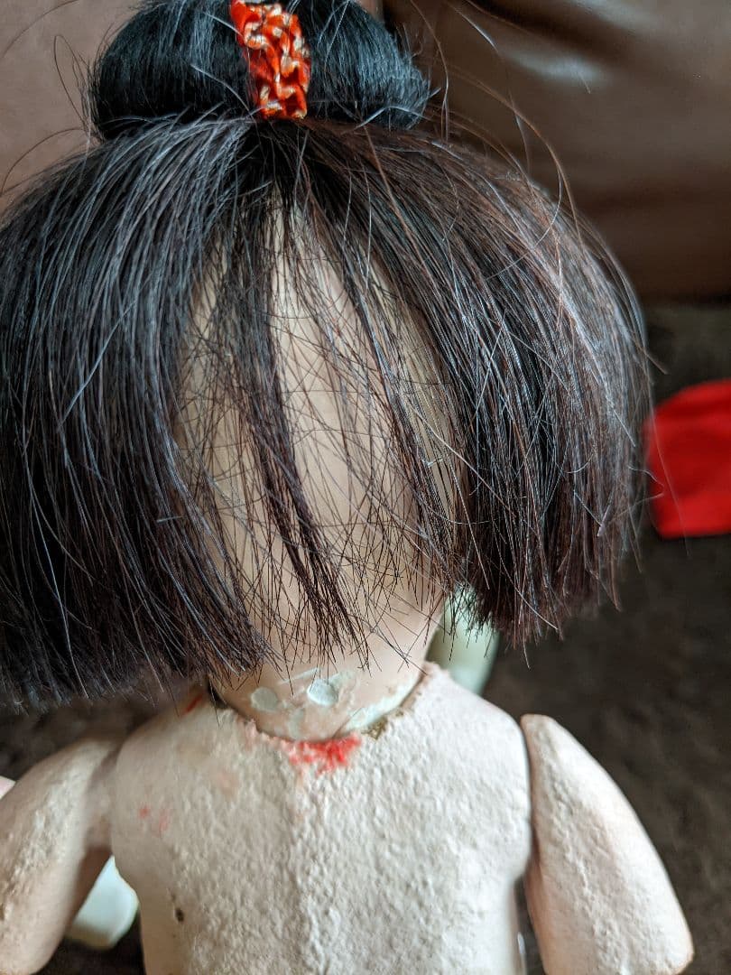 Antique Akihide Noguchi Original Work: Jiyu Doll / Homare Doll Cute Dango-chan (Search: Ichimatsu Doll)
