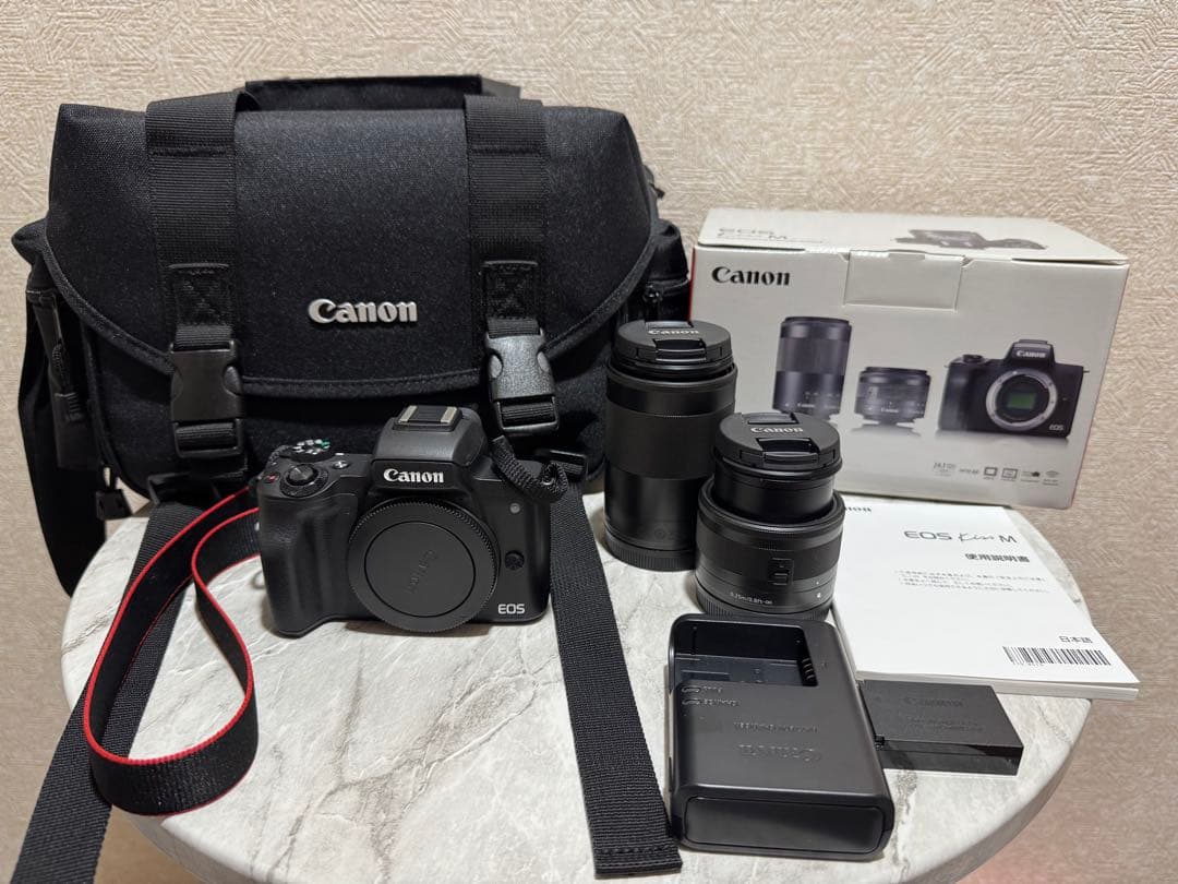 Final Price Drop: Canon EOS Kiss M Mirrorless Camera with 2 Lenses