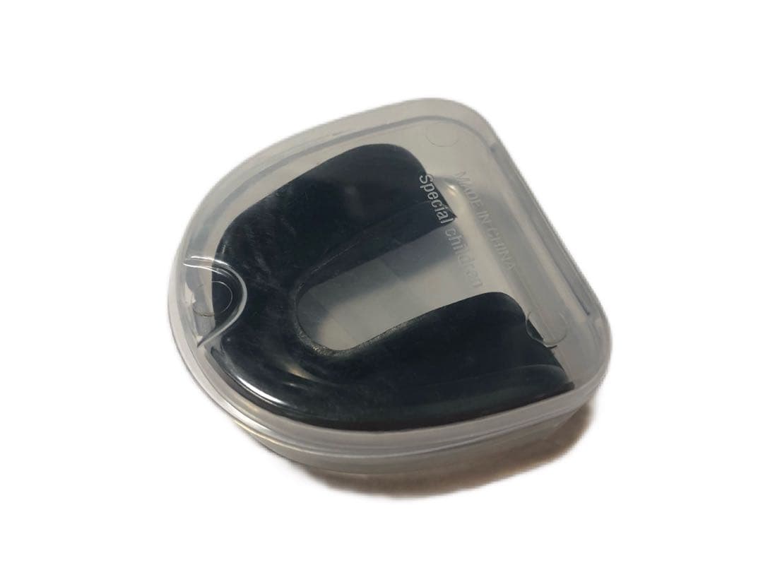 Sports Mouthguard Skeleton Black - Easy to make and fits securely!