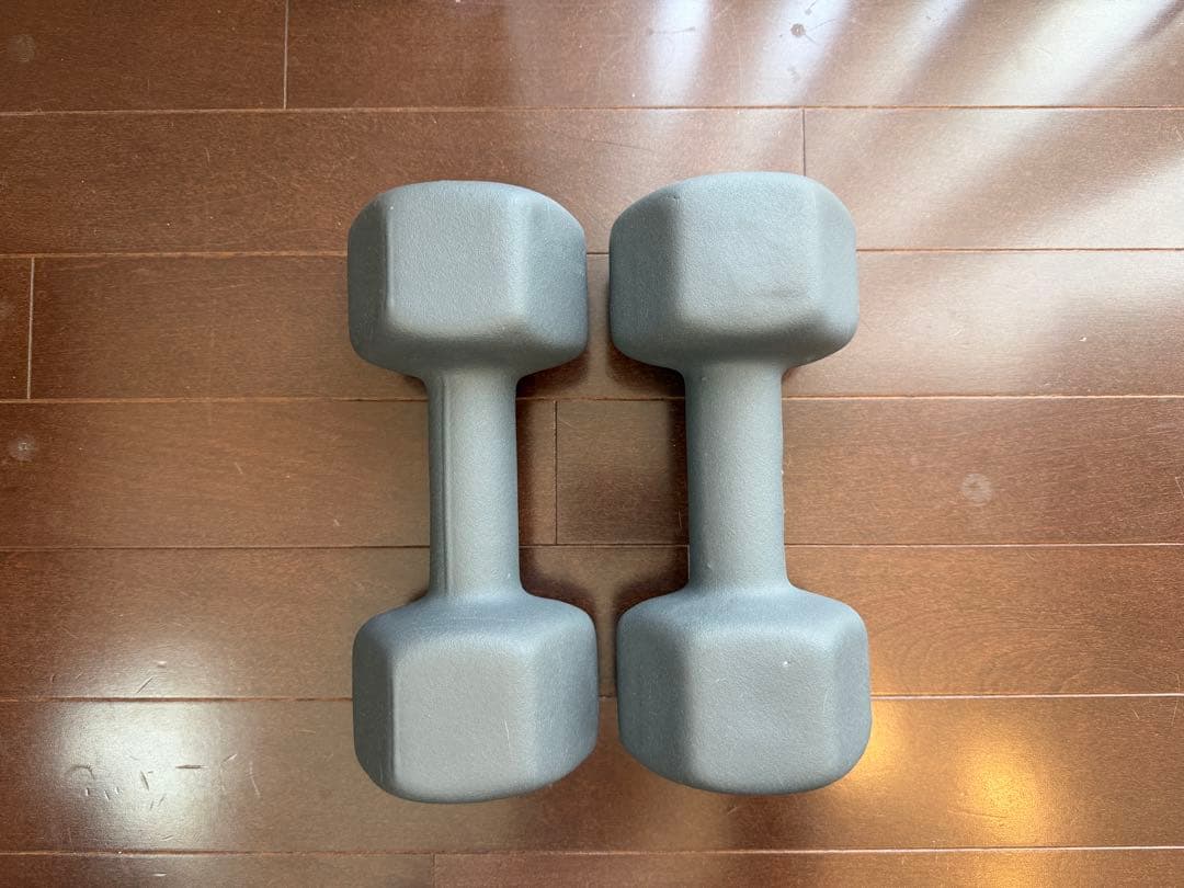 RIORES 8kg Hexagonal Dumbbells (Set of 2)