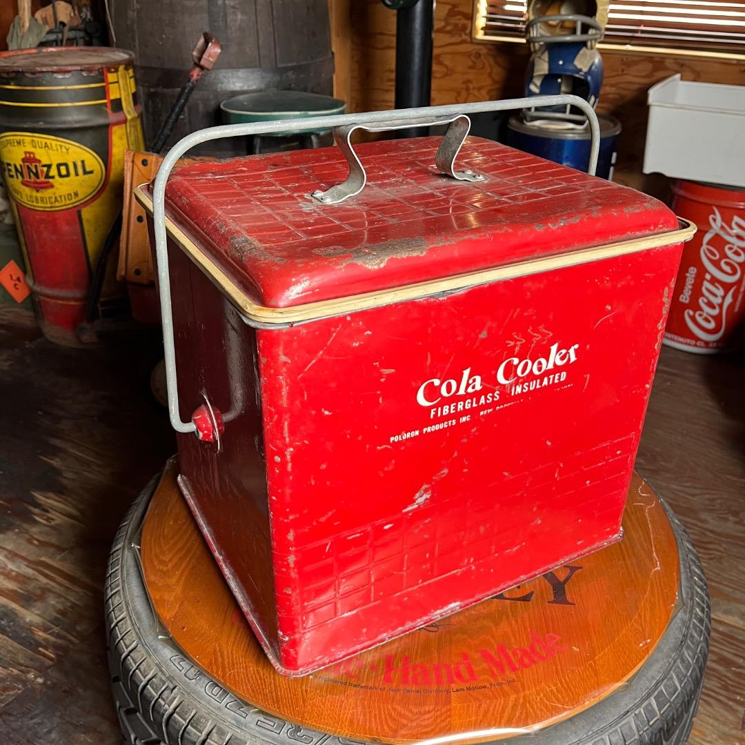 Rare Coca-Cola Cooler Box - Retro, Vintage