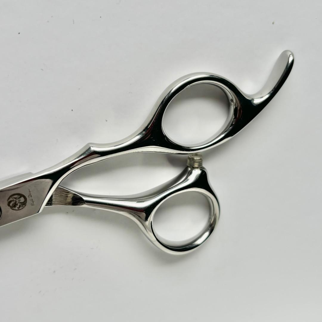 Straight Scissors 5 Inch Trimming Shears Barber Hair Cutting Small for Dogs and Cats