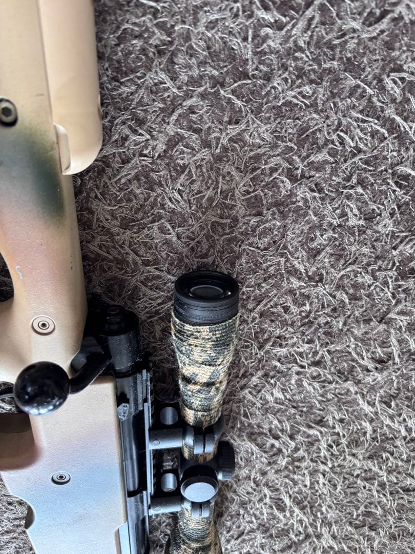 Camouflage Air Cocking Gun with Scope