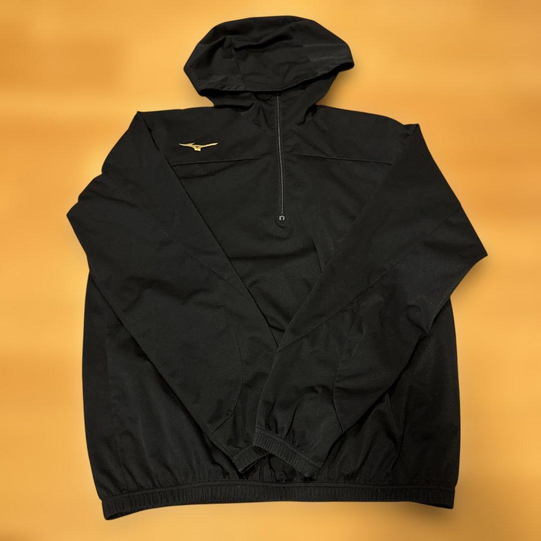 Mizuno Black Sauna Suit Top and Bottom Set